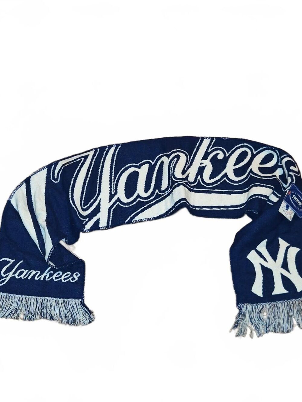 New York Yankees Winter Scarf Brand New With tags MLB Blue White NWT